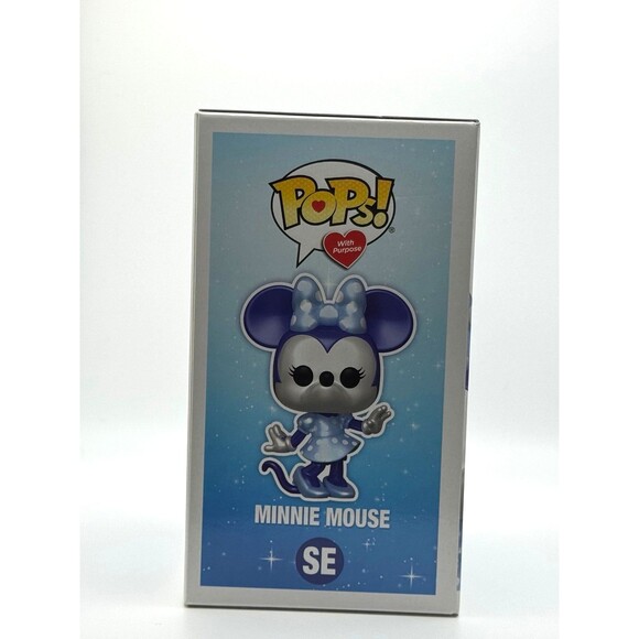 Funko POP SE Disney Make A Wish Minnie Mouse Metallic Brand New In Box - Picture 3 of 5